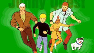 Jonny Quest Green Poster Wallpaper