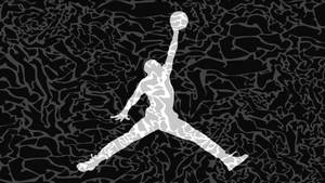 Jordan Logo Elephant Skin Pattern Wallpaper