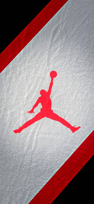 Jordan Logo Infrared Colorway Wallpaper