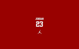 Jordan Logo Number Twenty-three Wallpaper