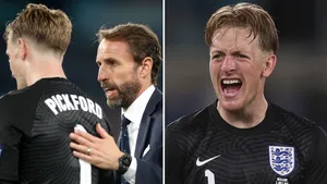 Jordan Pickford With Football Manager Wallpaper