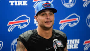 Jordan Poyer Buffalo Bills Press Conference Wallpaper