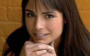 Jordana Brewster Smile Wallpaper