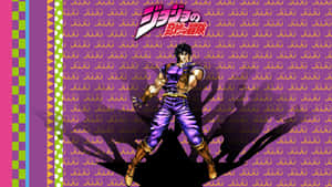 Joseph Joestar In Action Wallpaper