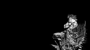 Joseph Joestar In Battle Tendency Setting His Adventurous Pose Wallpaper
