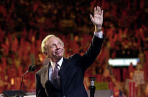 Joseph Lieberman Delivering Speech Wallpaper