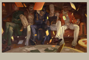 Jotaro Kujo - The Time-stopping Hero Wallpaper