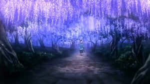 Journey Across A Dreamlike Landscape With Demon Slayer Wallpaper