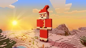 Journey Into The Thrilling Minecraft Adventure Wallpaper