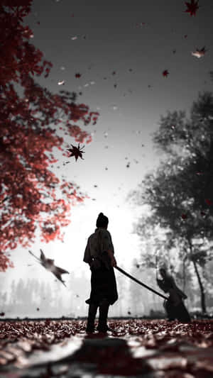 Journey Through Feudal Japan With Ghost Of Tsushima. Wallpaper