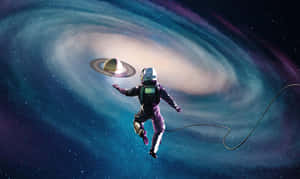 Journey Through The Cosmic Ocean Wallpaper