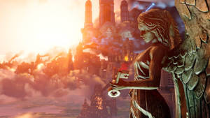 Journey To The Clouds With Bioshock Infinite Desktop Wallpaper