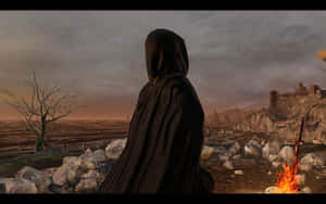 Journey With A Soul Guide - Dark Souls Emerald Herald Wallpaper