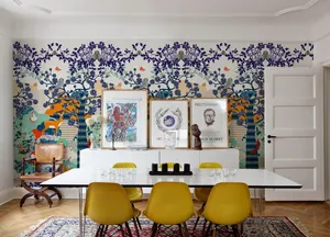 Jovial Interior Wall Art Wallpaper