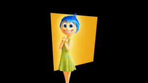 Joy Inside Out Character Pose Wallpaper