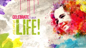 Joyful And Colorful Life Wallpaper