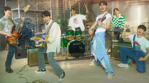 Joyful_ Band_ Rehearsal_ Session Wallpaper