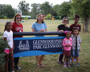 Joyful Family Day Out Wallpaper