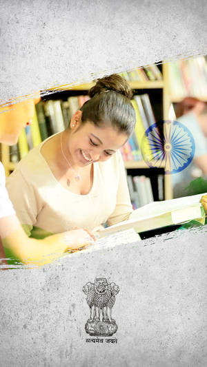 Joyfully Studying For Upsc Wallpaper