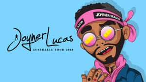 Joyner Lucas Brings His Signature Style And Vibrant Storytelling To The Stage Wallpaper