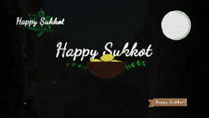 Joyous Family Celebrating Sukkot Wallpaper