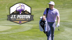 Jt Poston Carrying Golf Bag Wallpaper