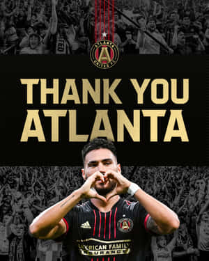 Juanjo Purata Thank You Atlanta United Fc Poster Wallpaper