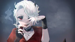 Judgment From Helltaker Wallpaper