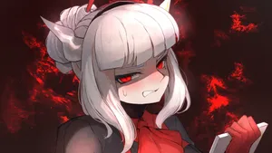 Judgment Helltaker Character Wallpaper