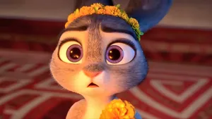 Judy Hopps Emotional Moment Wallpaper