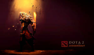 Juggernaut Dota 2 Poster Wallpaper