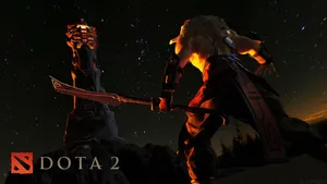 Juggernaut Dota 2 Tower Wallpaper