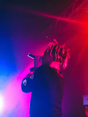 Juice Wrld Performs Live In Anaheim Wallpaper