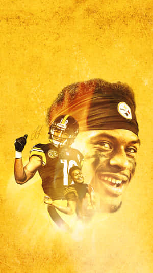 Juju Smith Schuster Of The Pittsburgh Steelers Ready For Another Game Wallpaper