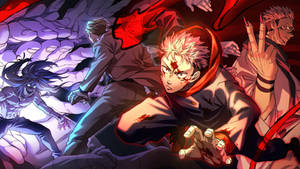 Jujutsu Kaisen 4k Anime Characters Wallpaper