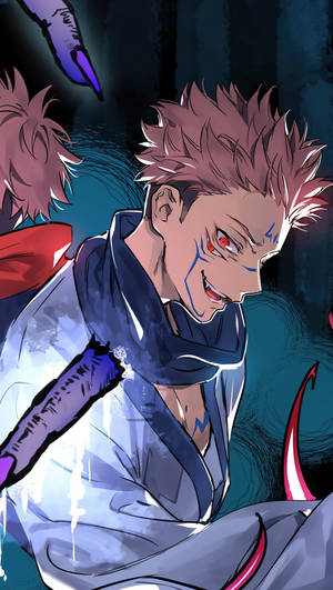 Jujutsu Kaisen 4k Sukuna Cursed Spirit Wallpaper