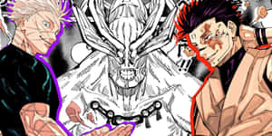 Jujutsu Kaisen Mahoraga Showdown Wallpaper