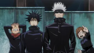 Jujutsu_ Kaisen_ Team_ Reaction Wallpaper