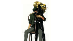 Julia From Cowboy Bebop In A Stunning Artwork Wallpaper