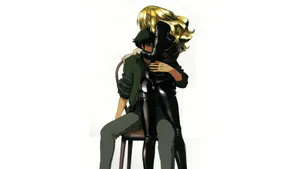 Julia From Cowboy Bebop In A Stunning Artwork Wallpaper