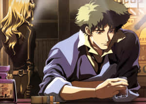 Julia - The Enigmatic Beauty Of Cowboy Bebop Wallpaper