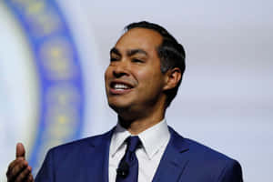 Julian Castro Talking Blue Tie Wallpaper