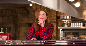 Julianne Moore In Kingsman As Poppy Adams Wallpaper