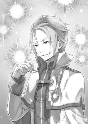 Julius Juukulius Monochromatic Portrait Wallpaper