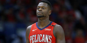 Julius Randle Stoic Expression Wallpaper