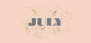 July Is Full Of Vibrant Colors And Beautiful Surprises. Wallpaper