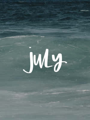 July Ocean Aesthetic Wallpaper