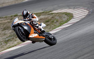 Jump Stance Ktm Bike Wallpaper