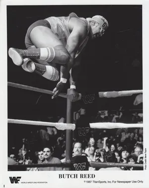 Jumping Into The Ring Butch Reed Wallpaper