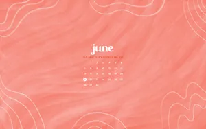 June Calendar Desktop Background Wallpaper
